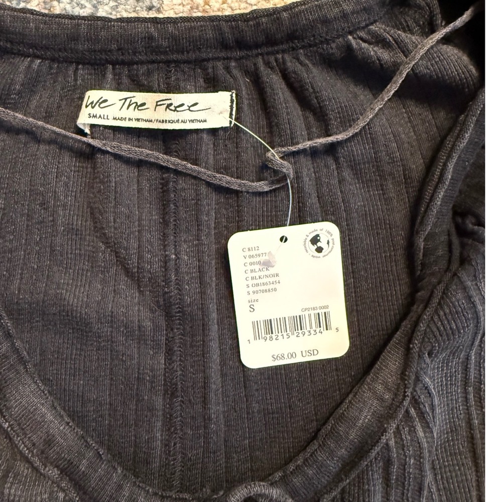 Free People We The Free Daisy Tee Small NWT - Picture 2 of 3